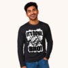 Palash posing in It's Done Bro Men's Full sleeves Tshirt by Polimemes India